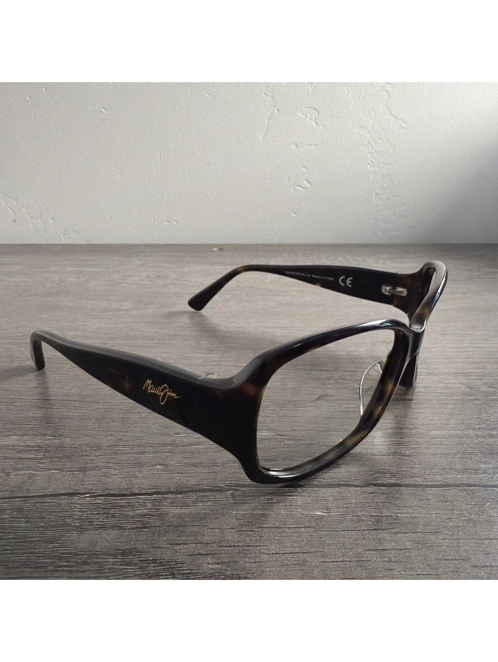 Maui Jim NALANI MJ295-10 Dark Tortoise 61-16-126 Japan Sunglasses Frame Only 217